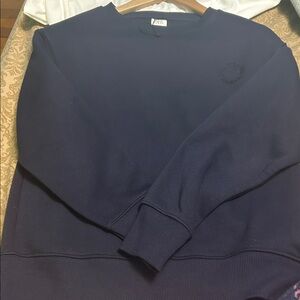 ZARA Navy Crewneck Sweatshirt for Kids
